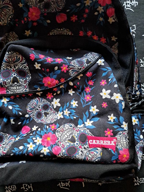 Zaino donna con teschi - Carrera