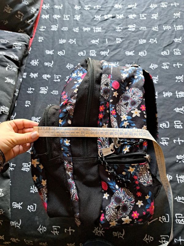 Zaino donna con teschi - Carrera