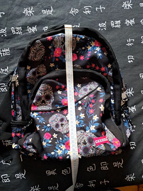 Zaino donna con teschi - Carrera