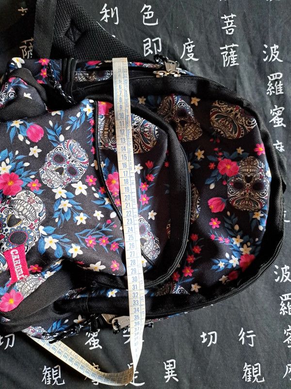 Zaino donna con teschi - Carrera