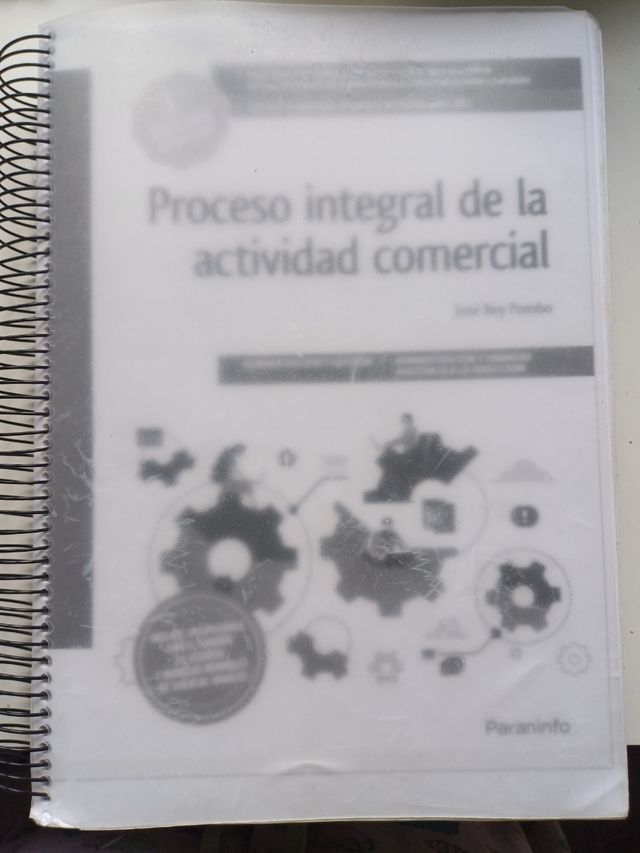 Proceso integral de la actividad comerci