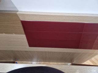 Cabecero madera y cristal