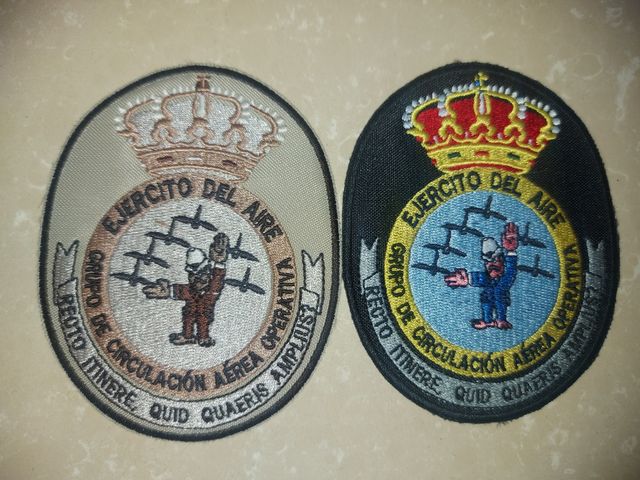 Parche militar del ejercito del aire