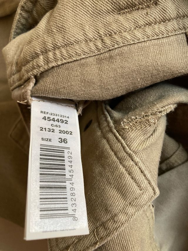 Pantalon recto Mango