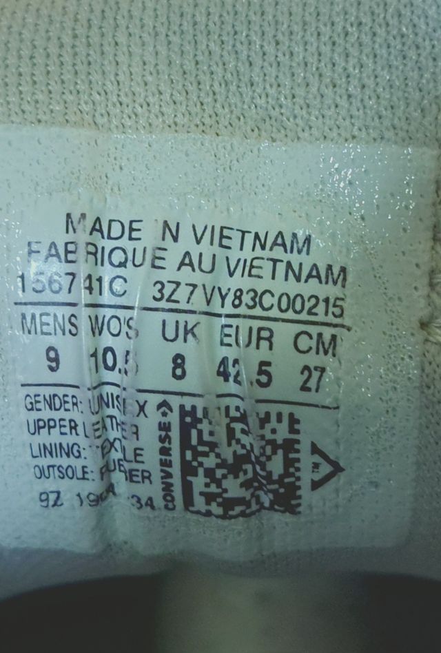 scarpe Converse 42,5