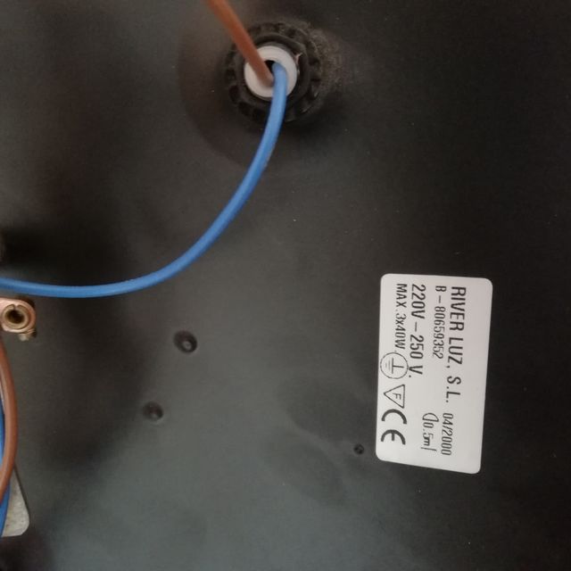 Lámpara de techo vintage