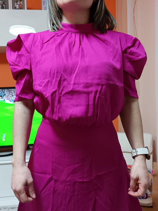 Vestido rosa talla 36