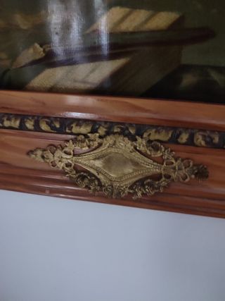 Cuadro madera antiguo