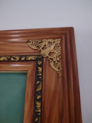 Cuadro madera antiguo