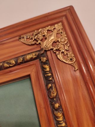 Cuadro madera antiguo