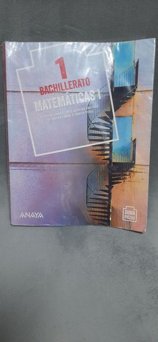 Matemáticas anaya 1º Bachillerato