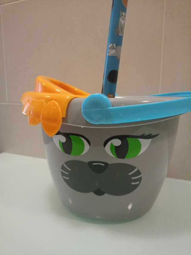 Set Cubo y Fregona juguete 