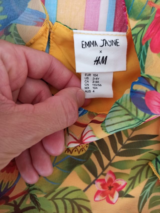 Vestido fresquito 3 - 4 años