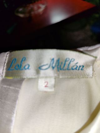 Vestido niña bodas con sombrero