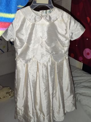 Vestido niña bodas con sombrero