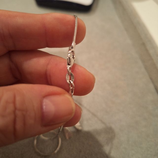 Collana argento925  massiccio