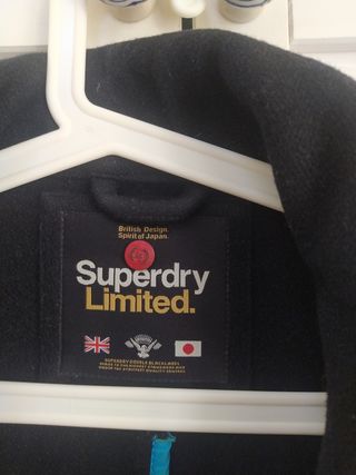 Abrigo marinero de chica Superdry S.