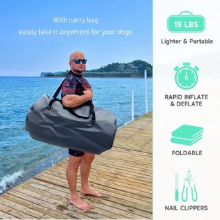 Nueva plataforma para perros, seabob, foil