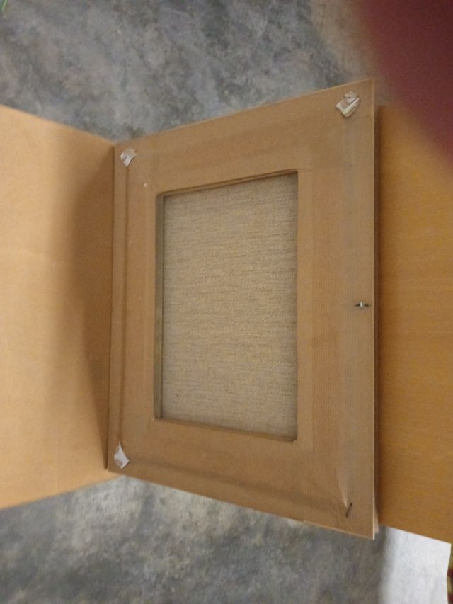 Cuadro pintado en lienzo