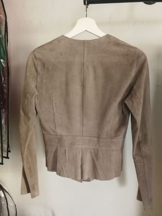 Chaqueta Torera Ante MANGO NUEVO XS