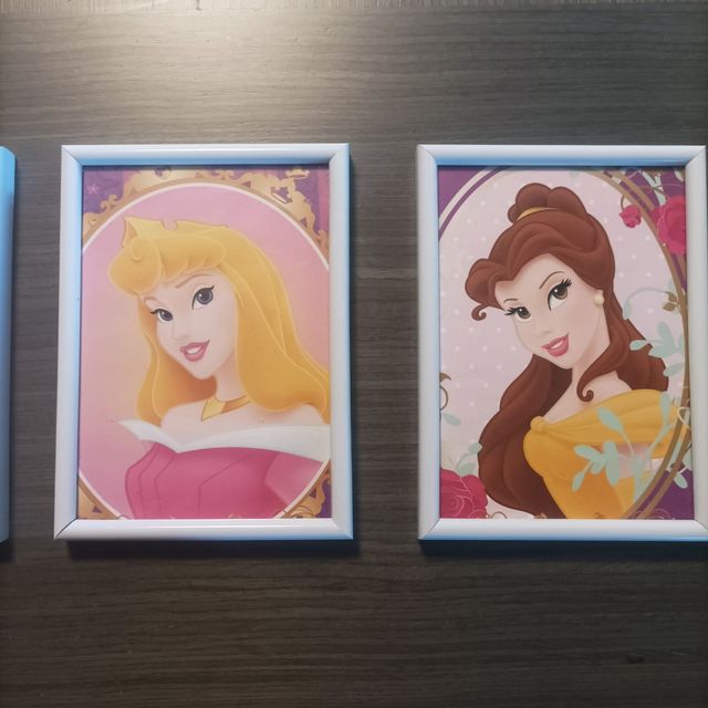 Cuadros de las Princesas Disney 