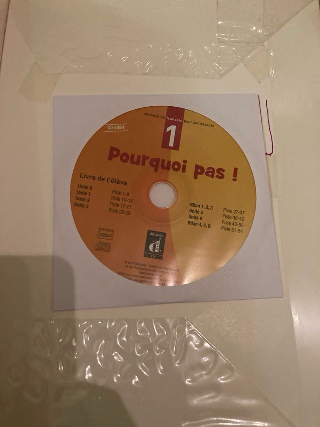 Libro de texto frances