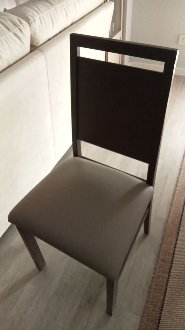 Mesa comedor extensible con 6 sillas