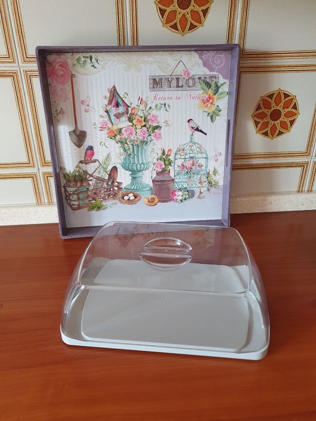 Vassoio da portata +porta formaggio per