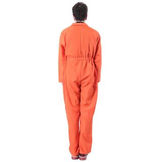 Disfraz Preso Naranja Prisionero Adulto M-L-XL