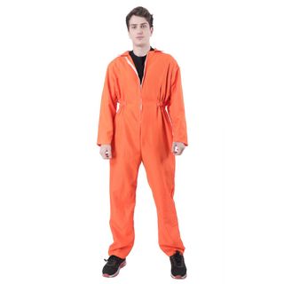 Disfraz Preso Naranja Prisionero Adulto M-L-XL