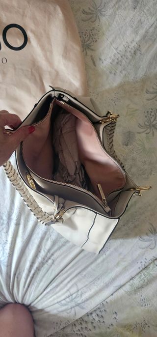 Shopping bag liu jo in similpelle effetto nappa