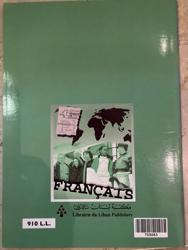 Libro texto idioma francés.