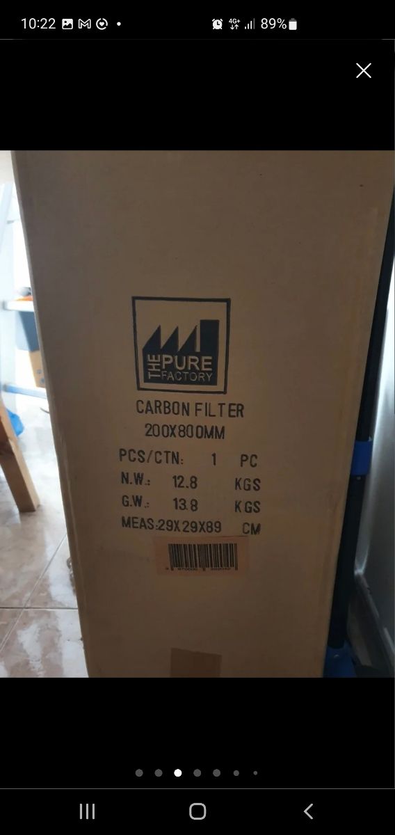 Extractor tubo con reducción y filtro