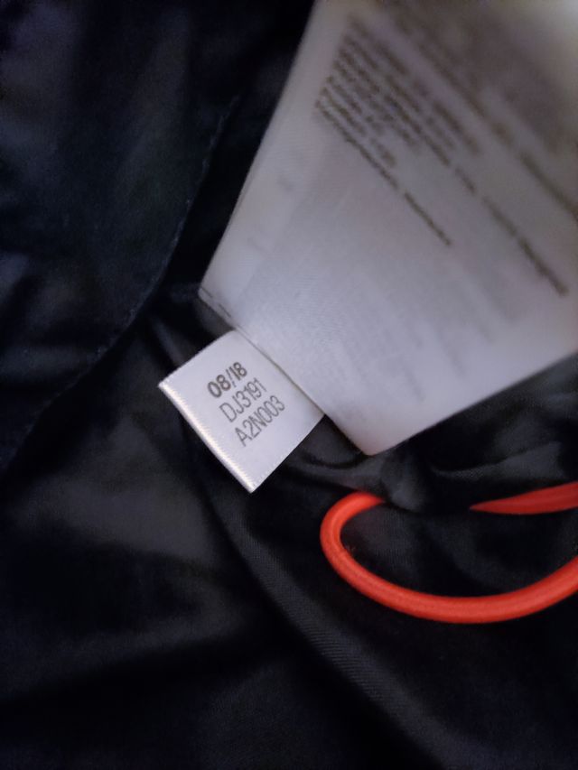 Plumífero unisex Adidas logo estampado original y2