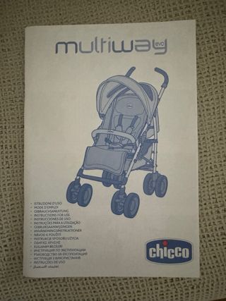 Silla paseo chicco multiway evo