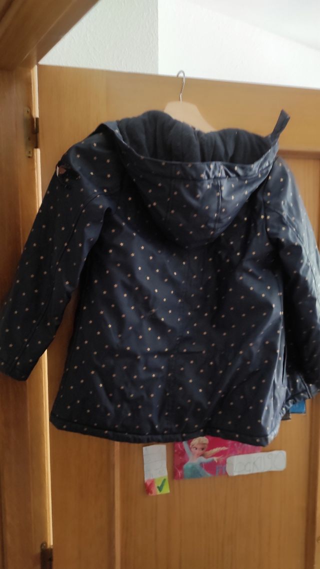 Cazadora, chubasquero niña