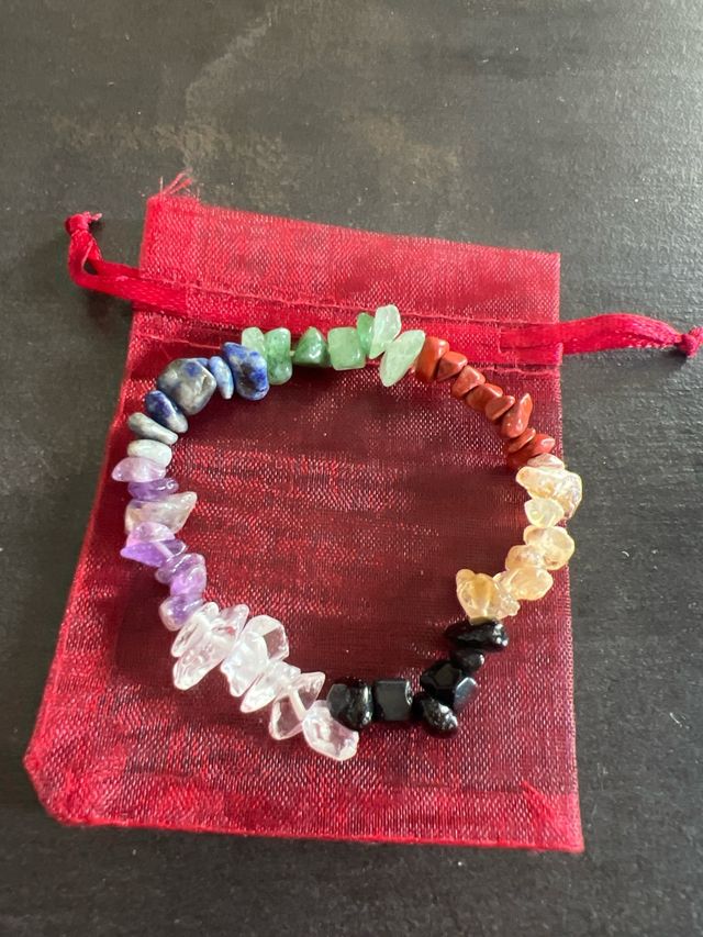 Pulsera piedras 7 Chakras 🧘‍♂️