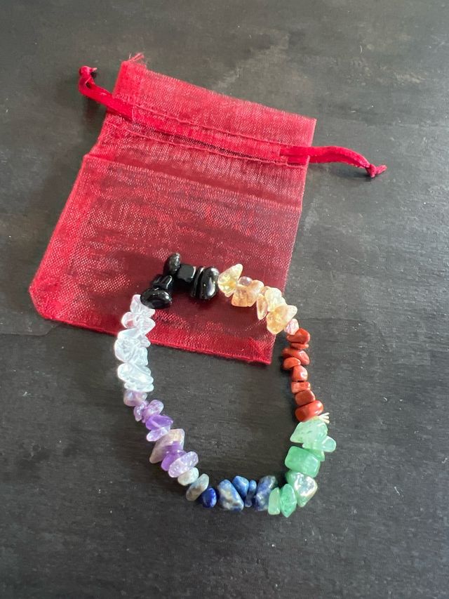 Pulsera piedras 7 Chakras 🧘‍♂️