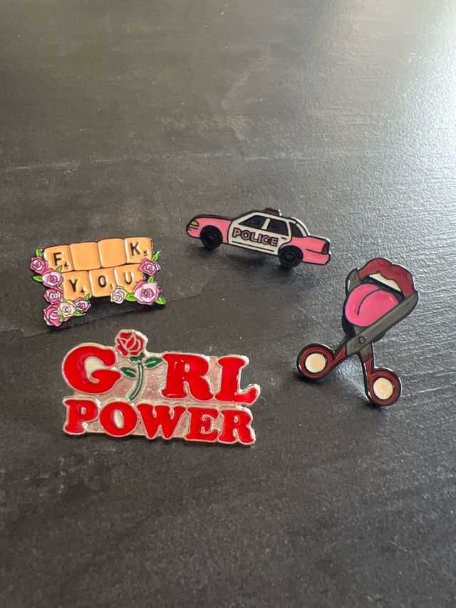 💜Lote pins Feminismo