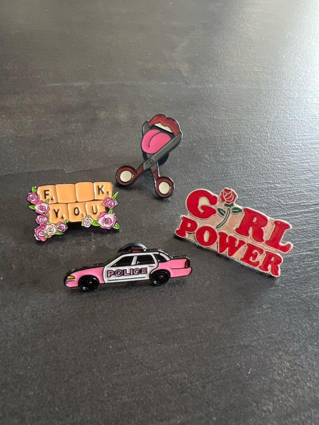 💜Lote pins Feminismo