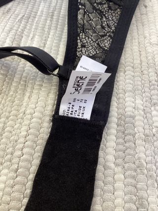 Sujetador encaje negro Selene