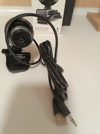 Webcam nueva micrófono incorporado trust