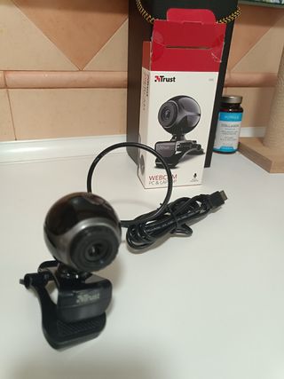 Webcam nueva micrófono incorporado trust