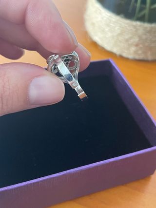 Anillo plata de ley