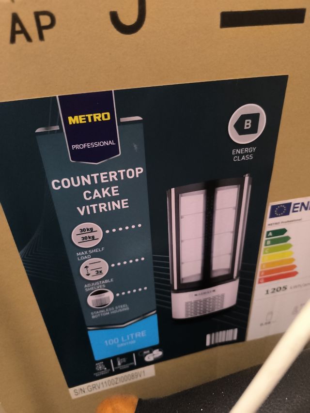 Nevera expositora nueva