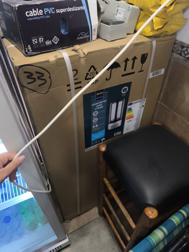 Nevera expositora nueva