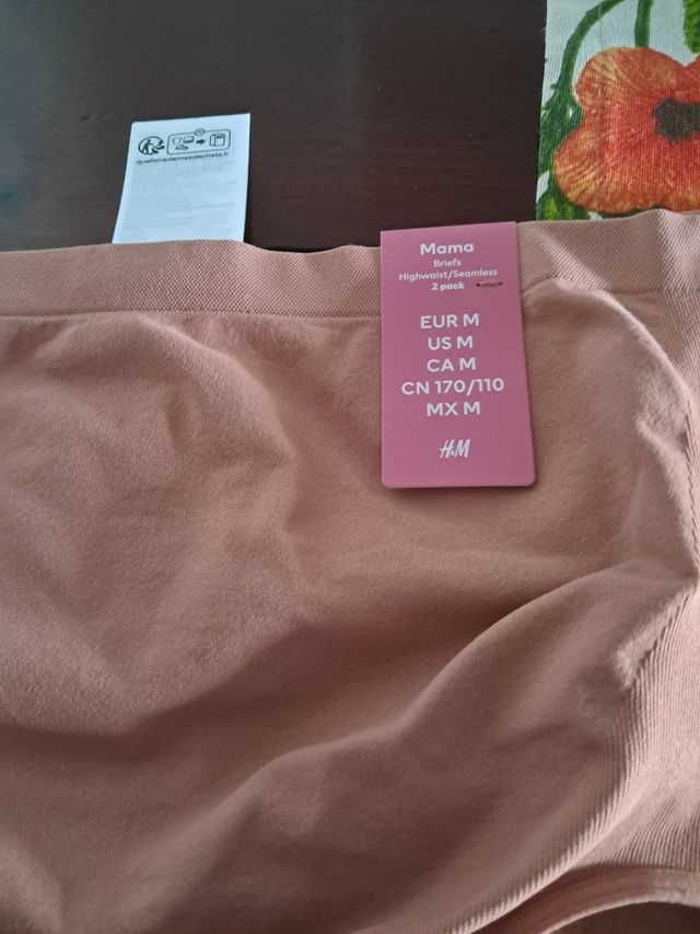 Lote 2 braguitas embarazo H&M