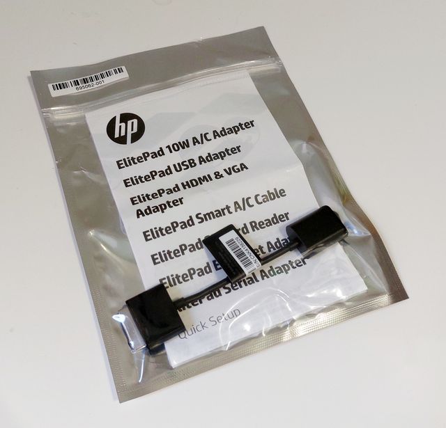 Tableta HP ElitePad 900 con accesorios