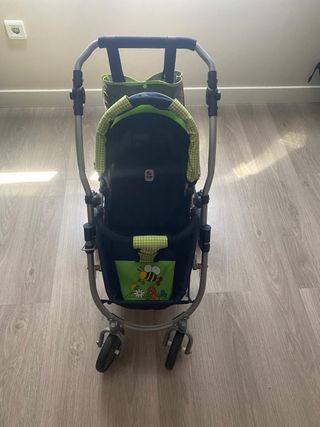 Carrito para muñecas abatible posicional
