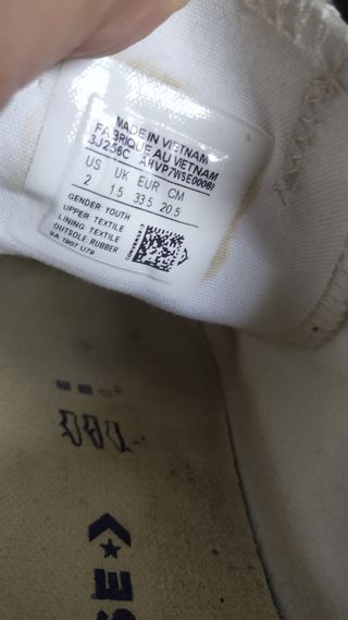 Zapatillas Converse talla 33
